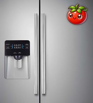 Vegetables Wooden Fridge Magnet Home and Kitchen Refrigerator Decoration Gift Items  School Whiteboard Magnet Stickers  Cute Fridge Magnet (Tomato)