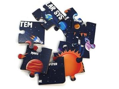 Solar System Jigsaw Wooden Puzzle for Kids of Age 4-5 Years -9 Pcs  Educational Puzzle  Gift for Kids  Brain Booster Games