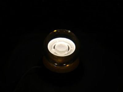 Saturn Crystal Ball Night Light  3D Solar System Crystal Ball Night Lamp with Wooden Base  Planet Nightlight Bedroom Decor  Lamp for Kids Room