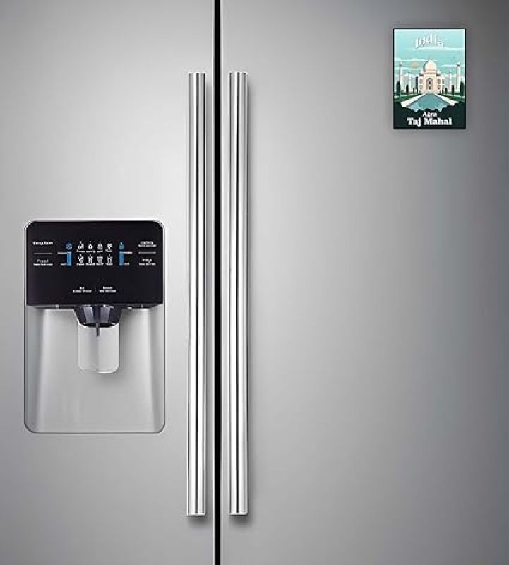 Agra Fridge Magnet Souvenir Gift for Tourist Kitchen Decoration Refrigerator Door Decor Sticker  Magnet for Refrigerator Whiteboard, Kitchen, and Office (Design 4)