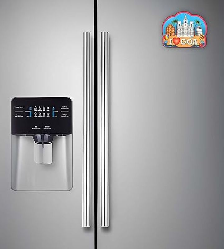 Goa Theme Fridge Magnet Refrigerator Stylish Fridge Magnet Home & Kitchen Decor  Travels Magnet Sticker  Souvenir Fridge Magnets (Goa Magnet)