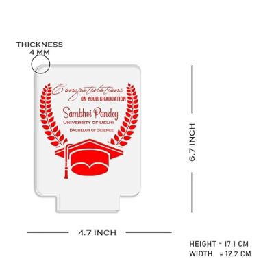 Congratulations On Your Graduation Gift Led Lamp Customized with Name  Automatic Color Changing Light  Gift for Student  Graduation Gifts for Daughter Son