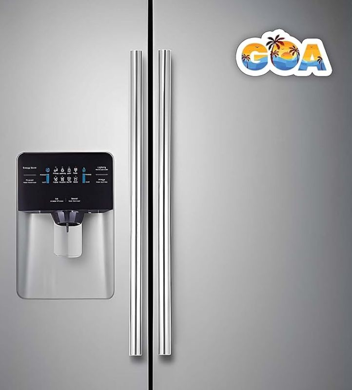 Indian State Theme Wooden Fridge Magnet  Magnet for Home Office Kitchen Refrigerator Door Stylish Decor Souvenir Gift  Indoor Decorative Gift Item (Goa Fridge Magnet)