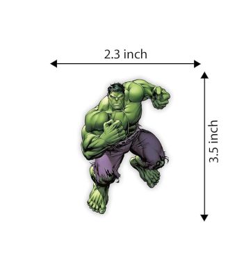 Fridge Magnet Decorative Items for Home & Kitchen Decor  Gift for Kids  Cartoon Theme Magnet Stickers  Printed Magnet for Kids Room Decoration (Hulk)