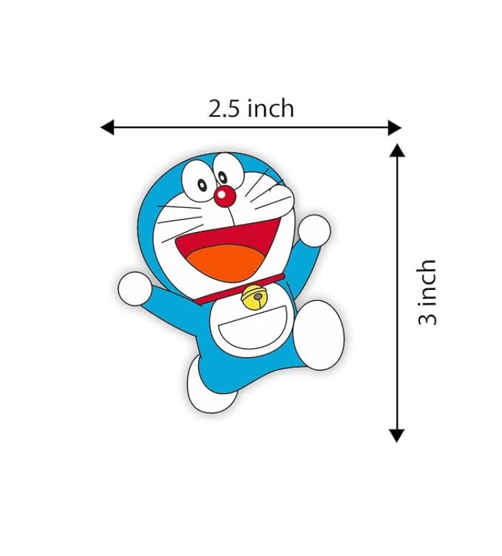 Anime Fridge Magnet Decorative Items for Home & Kitchen Decor  Gift for Kids  Cartoon Theme Magnet Stickers  Printed Magnet for Kids Room Decoration (Doraemon)