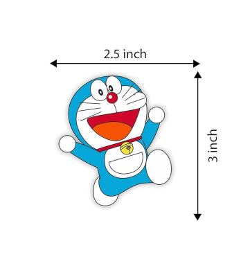 Anime Fridge Magnet Decorative Items for Home & Kitchen Decor  Gift for Kids  Cartoon Theme Magnet Stickers  Printed Magnet for Kids Room Decoration (Doraemon)