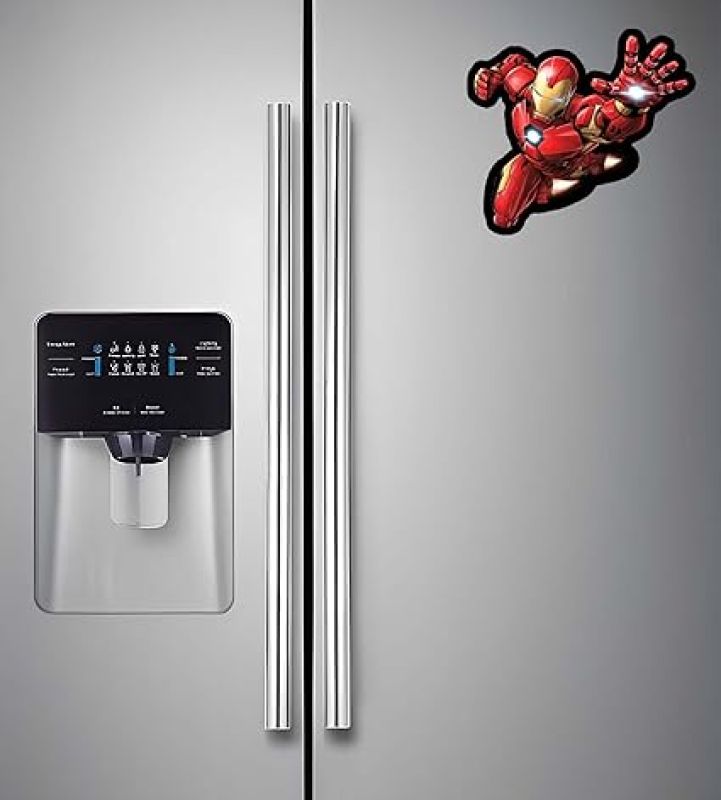 Avengers Wooden Fridge Magnet  Refrigerator Magnet Sticker  Marvel Characters Fridge Magnet Stickers  Gift for Marvels Lovers  Gift for Kids  Home Decor Magnet (Iron Man)