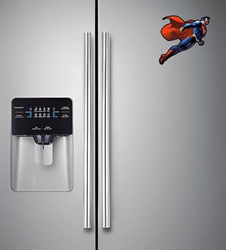 Avengers Wooden Fridge Magnet  Refrigerator Magnet Sticker  Marvel Characters Fridge Magnet Stickers  Gift for Marvels Lovers  Gift for Kids  Home Decor Magnet (Superman)
