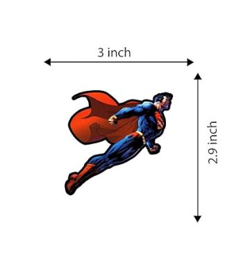 Avengers Wooden Fridge Magnet  Refrigerator Magnet Sticker  Marvel Characters Fridge Magnet Stickers  Gift for Marvels Lovers  Gift for Kids  Home Decor Magnet (Superman)