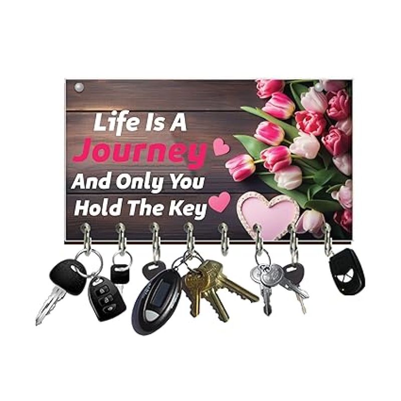 Wooden Key Holder for Wall  Home Decor Items for Wall  Key Holder for Office & Home Wall Decoration  Beautiful Key Organizer for Home Decoration  Key Stand