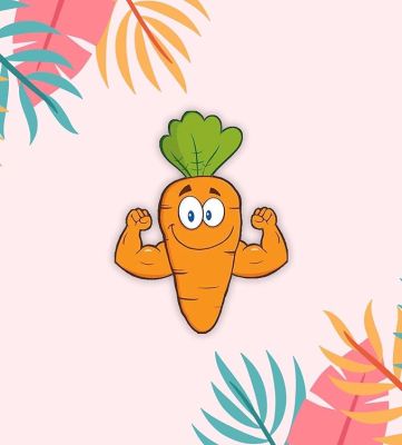 Vegetables Wooden Fridge Magnet Home and Kitchen Refrigerator Decoration Gift Items  School Whiteboard Magnet Stickers  Cute Fridge Magnet (Carrot 1)