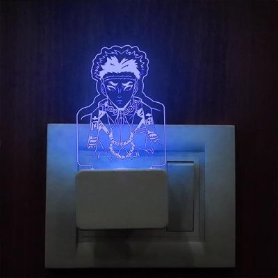 3D Illusion Gyomeihimejima Anime Plug Night Lamp with Multicolored Light  Anime Home Decor Light  Gift for Anime Lovers