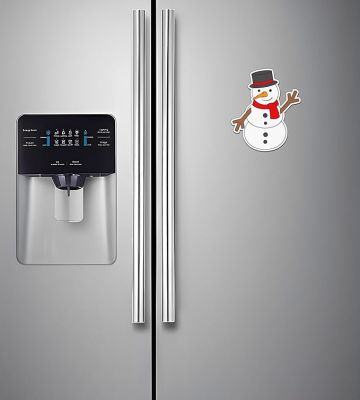 Snowman Fridge Magnet for Christmas Decoration  Home & Kitchen Decor  Refrigerator Magnet Sticker  Magnet for Almirah Decor