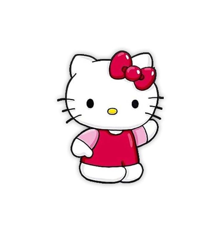 Cartoon Fridge Magnet for Kids  Gift and Decoration  Attractive Cartoon Theme Magnet for Indoor Decoration  Home & Kitchen Decor Stickers (Cute Kitty)