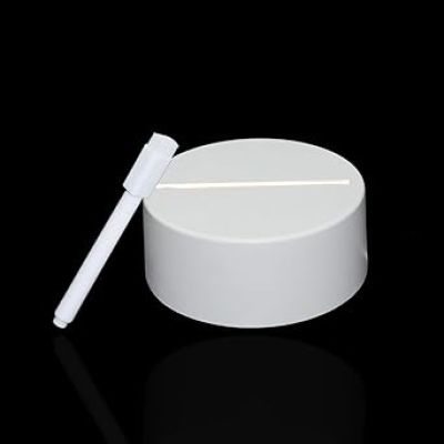3D Rewritable Message Lamp Light Writing Message Board for Keeping Notes, Messages  Message lamp  Creative visualization lamp  Acrylic Message Board led lamp (Cute Cat)
