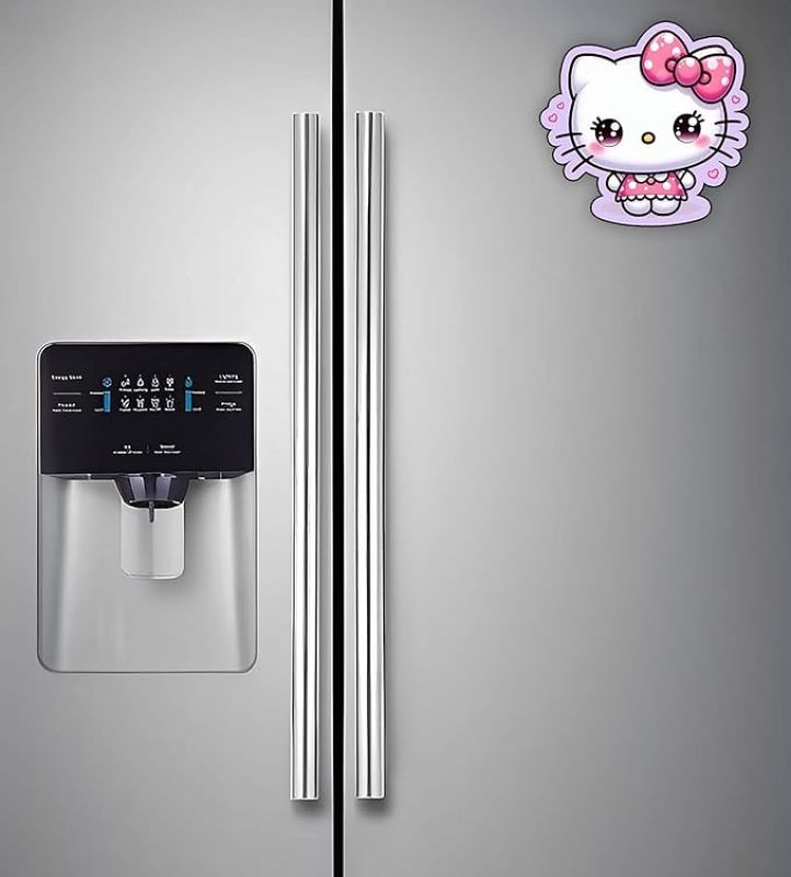 Cartoon Fridge Magnet for Kids  Gift and Decoration  Attractive Cartoon Theme Magnet for Indoor Decoration  Home & Kitchen Decor Stickers (Cute Kitty 1)