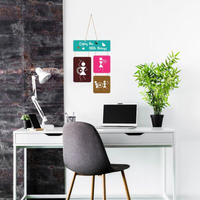 Enjoy The Little Things Wall Hanging  Wall Hanger For Living Room  Bedroom  Home Decor  Office  Gifts  Quotes Item  Wall Hanging For Home Decor