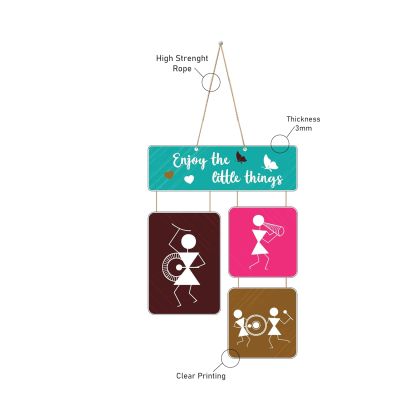 Enjoy The Little Things Wall Hanging  Wall Hanger For Living Room  Bedroom  Home Decor  Office  Gifts  Quotes Item  Wall Hanging For Home Decor