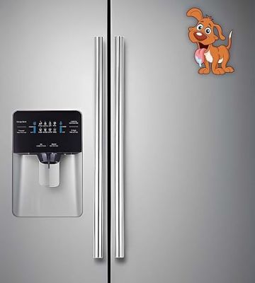 Cute Animal Design Wooden Fridge Magnet for Refrigerator & Almirah Door Magnet  Kitchen & Home Decoration Items  Animal Cartoon Magnet Sticker (Dog)