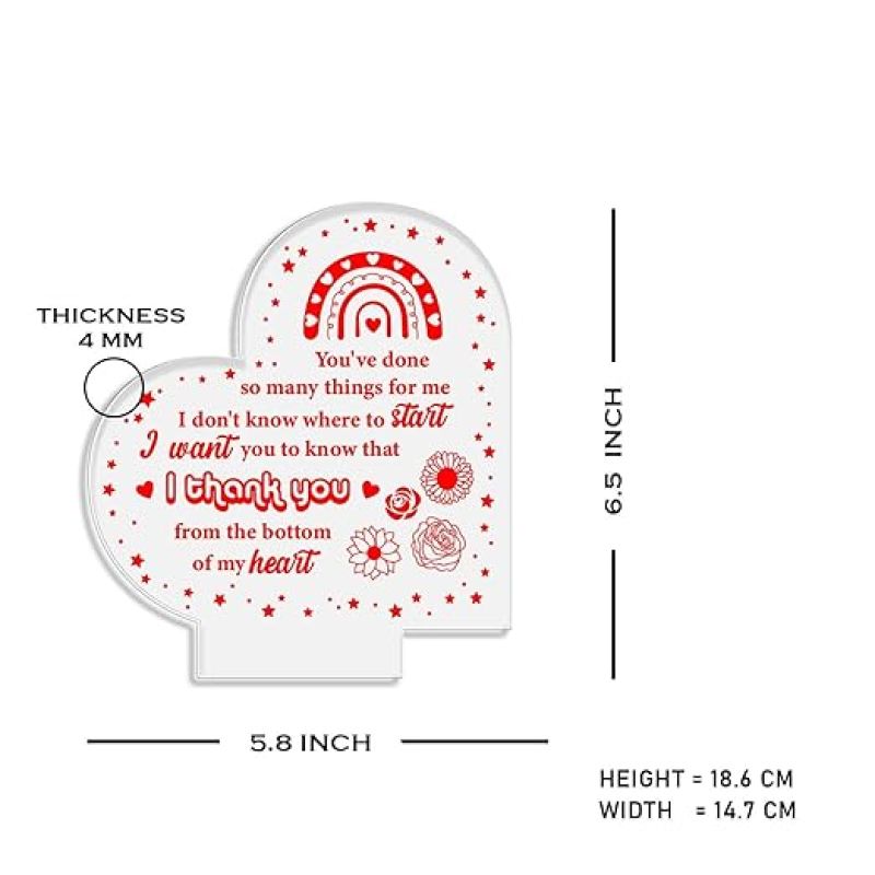 Thankyou Gift for Loveable Person  Gift Ideas for Birthday, Anniversary or Thanksgiving  Thoughtful Appreciation Gift  Warm White Light