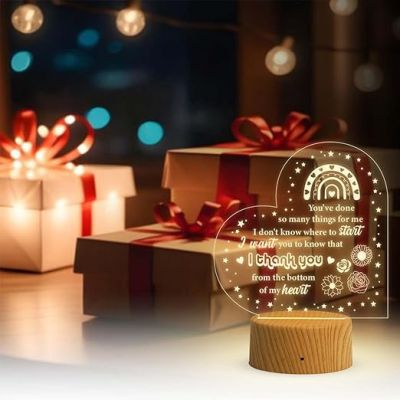 Thankyou Gift for Loveable Person  Gift Ideas for Birthday, Anniversary or Thanksgiving  Thoughtful Appreciation Gift  Warm White Light