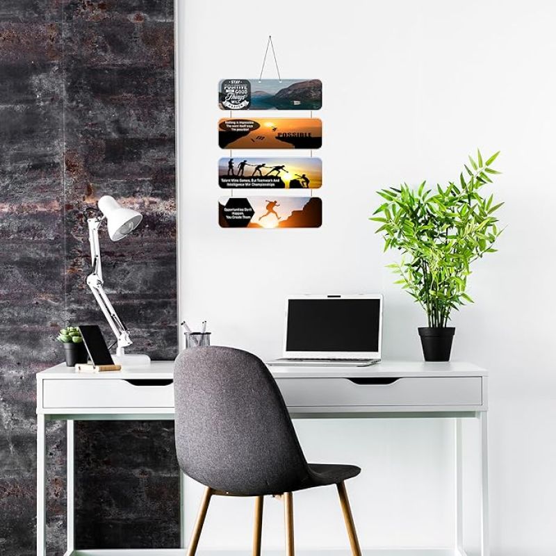 Motivational Quotes Printed Decorative Wall Hanging for Living Room  Bedroom  Office  Gift  Decoration Items for Home  Wall Art For Hall  Modern Wall Decoration (Inspirational Quotes 2)
