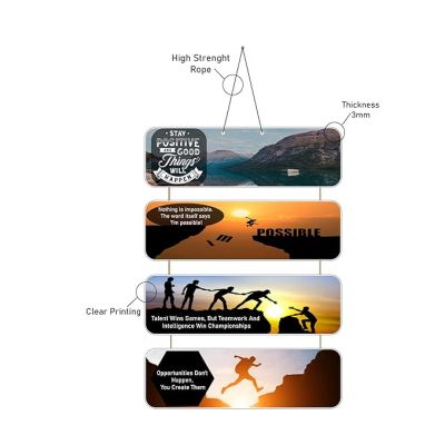 Motivational Quotes Printed Decorative Wall Hanging for Living Room  Bedroom  Office  Gift  Decoration Items for Home  Wall Art For Hall  Modern Wall Decoration (Inspirational Quotes 2)