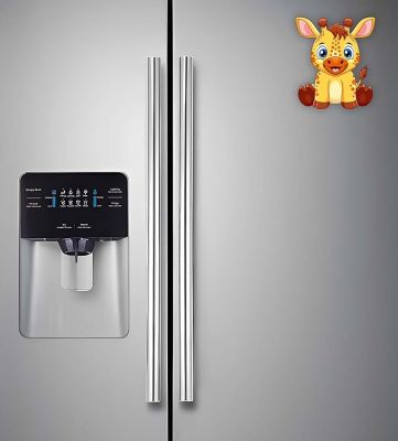 Cute Animal Wooden Fridge Magnet for Home, Kitchen and Office Decoration  Animal Lover Gift  Cartoon Theme Magnet for Kids (Cute Giraffe)