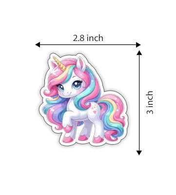 Cute Animal Wooden Fridge Magnet for Home, Kitchen and Office Decoration  Animal Lover Gift  Cartoon Theme Magnet for Kids (Cute Horse)