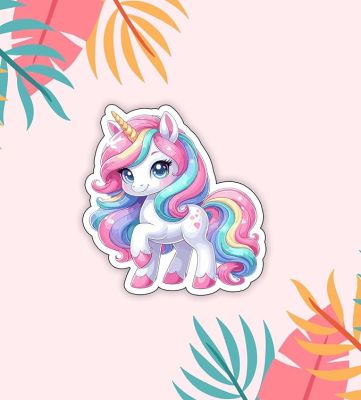 Cute Animal Wooden Fridge Magnet for Home, Kitchen and Office Decoration  Animal Lover Gift  Cartoon Theme Magnet for Kids (Cute Horse)