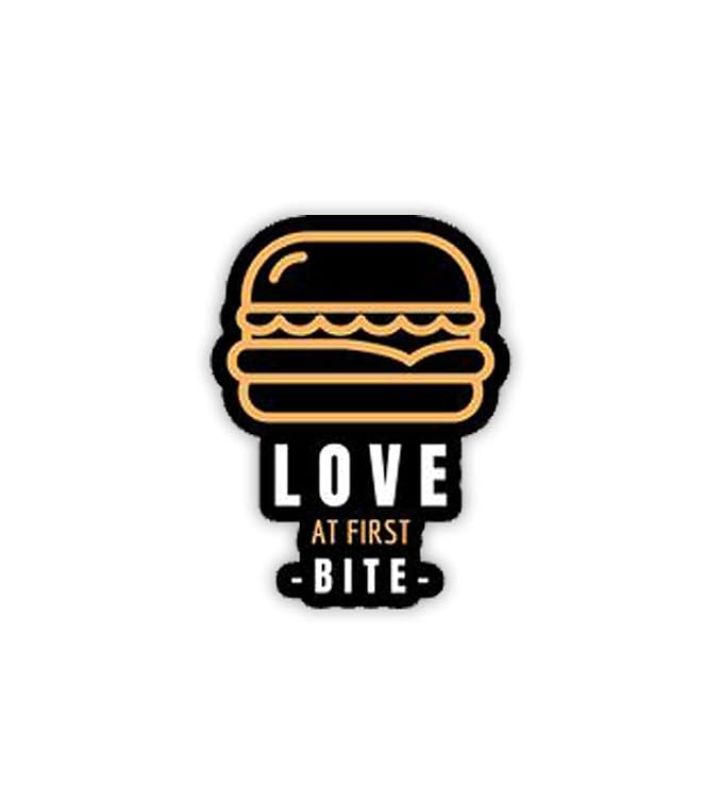Fast Food Fridge Magnets for Refrigerator Stylish Decor  Home, Kitchen and Office Decoration  Best Souvenir Gift (Burger Love at First Bite)