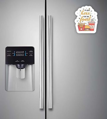 Fast Food Fridge Magnets for Refrigerator Stylish Decor  Home, Kitchen and Office Decoration  Best Souvenir Gift (I am Just here for The Food)
