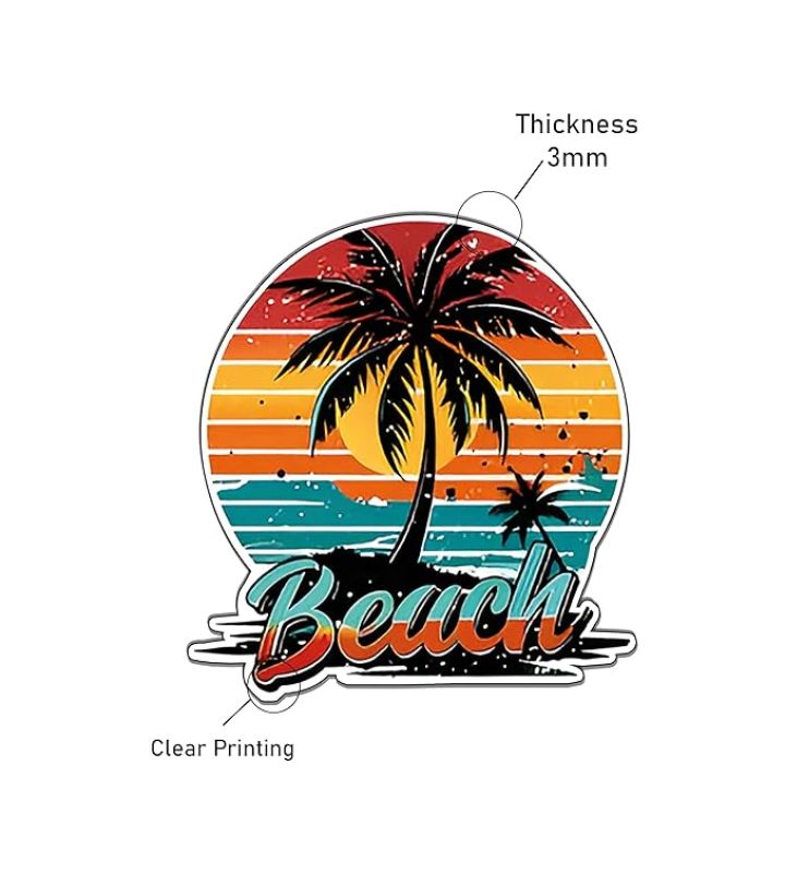 Beautiful Beach Fridge Magnet for Refrigerator Door Magnet Sticker  Home & Kitchen Decor Accessories  Fridge Magnet for Home Decoration  Souvenir Fridge Magnets