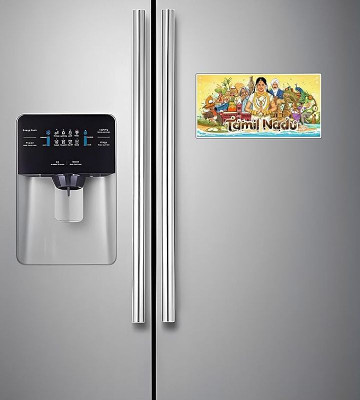 Tamil Nadu Fridge Magnet Refrigerator Home Kitchen Décor  Perfect Souvenir for Gifting  Magnet for Fridge Decoration  Fridge Magnets Refrigerator Stylish Set Kitchen