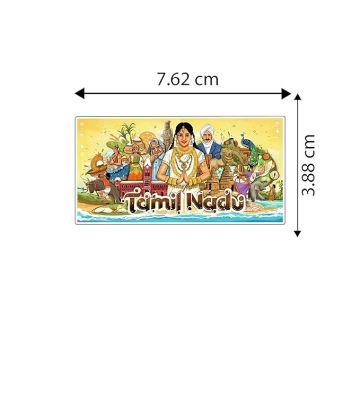 Tamil Nadu Fridge Magnet Refrigerator Home Kitchen Décor  Perfect Souvenir for Gifting  Magnet for Fridge Decoration  Fridge Magnets Refrigerator Stylish Set Kitchen