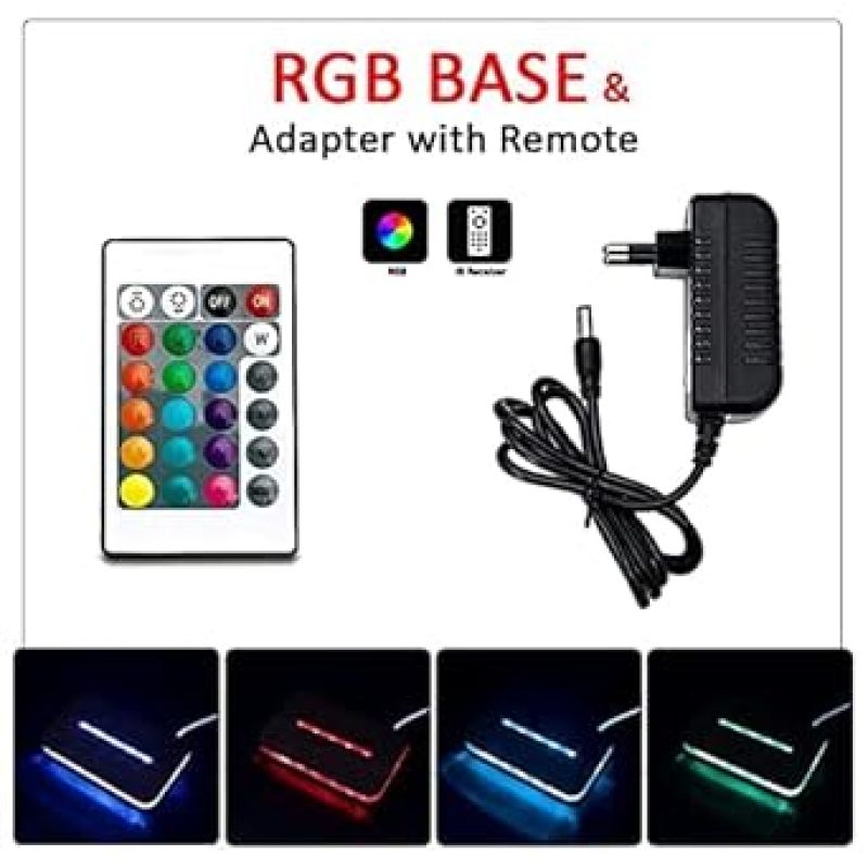 3D Illusion Cricket Led Desk Table Lamp for Home Decoration Gift for Cricket Lover 16 Color Changing Light with Remote Control