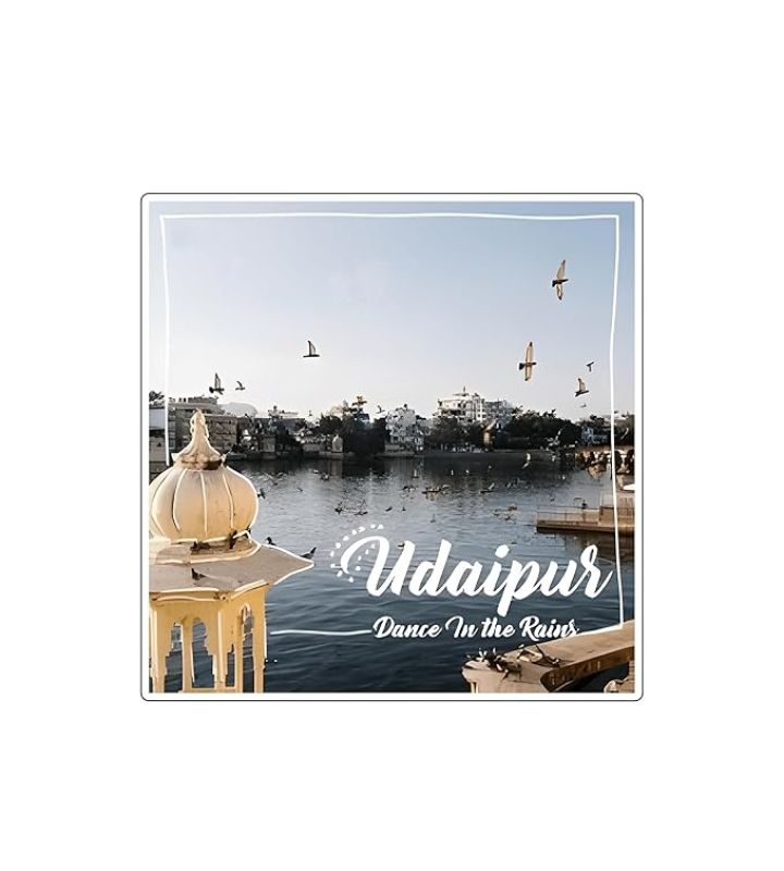 Udaipur Indian State Theme Wooden Fridge Magnet  Rajasthan Design Travel Souvenir  Magnets for Kitchen & Home Décor  Refrigerator Magnet Sticker