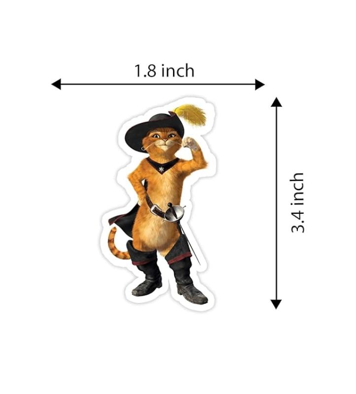 Dancing Cat  Anime Fridge Magnet for Refrigerator Home, Kitchen and Kid room  Decoration