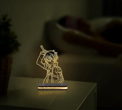 3D kiritoasuna Anime lamp with Warm White Colour Bedroom Decor Light Birthday Gifts for Friend