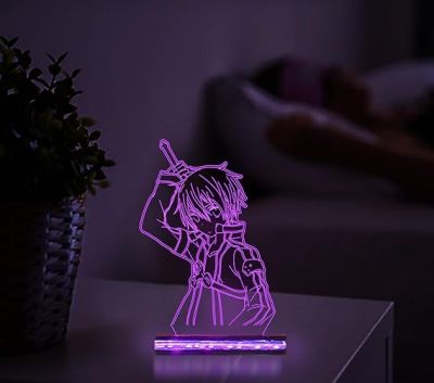 3D kiritoasuna Anime lamp with 16 Color Changing Light with Remote Bedroom Decor Light Birthday Gifts for Friend
