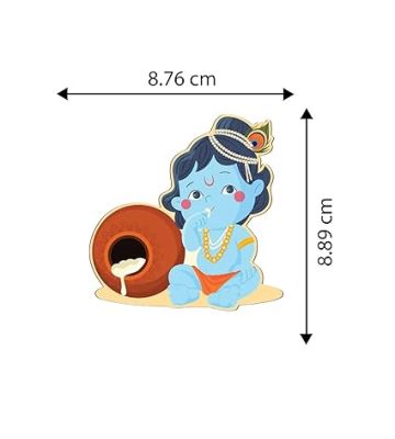 Lord Krishna Fridge Magnet Refrigerator, Almirah ,Temple and Home Decoration Items