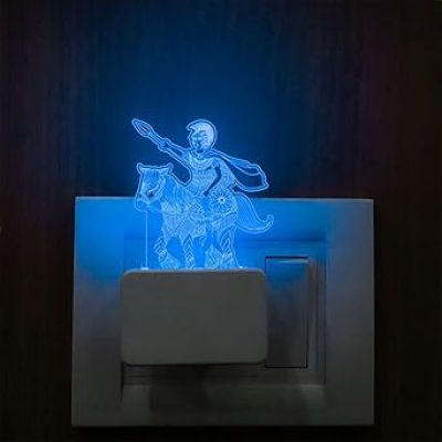 Gladiator Plug Night lamp  with 7 Color Changing Light Gift for Birthday