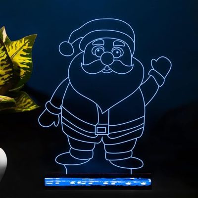 Santa Claus Led Night lamp 16 Color Changing Light & Remote Control Gift for Christmas