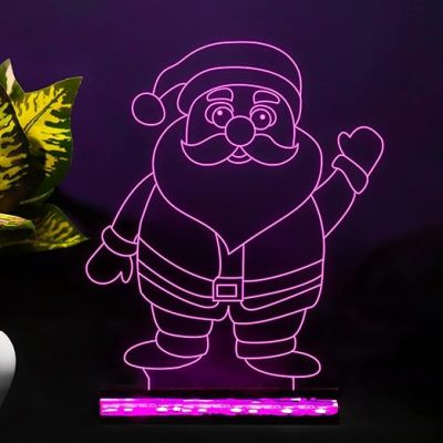 Santa Claus Led Night lamp 16 Color Changing Light & Remote Control Gift for Christmas
