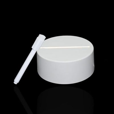 Teddy Shape Message Board Lamp with 1 Pen Notes, Drawing, Decoration & Rewrite Table Lamp