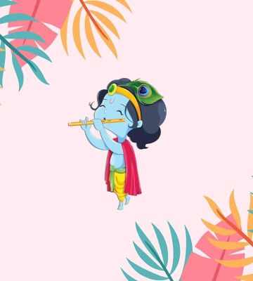 Lord Krishna Fridge Magnet for Refrigerator, Almirah , Home &Temple Decor Items