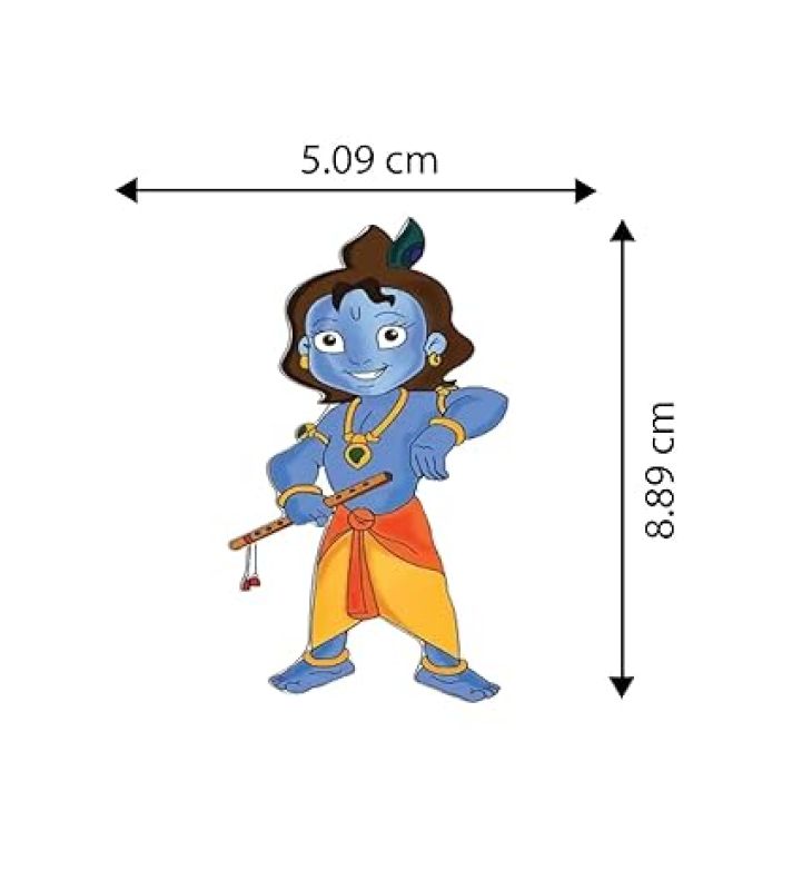 Lord Krishna Fridge Magnet for Refrigerator, Almirah , Home &Temple Decor Items