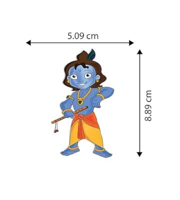Lord Krishna Fridge Magnet for Refrigerator, Almirah , Home &Temple Decor Items