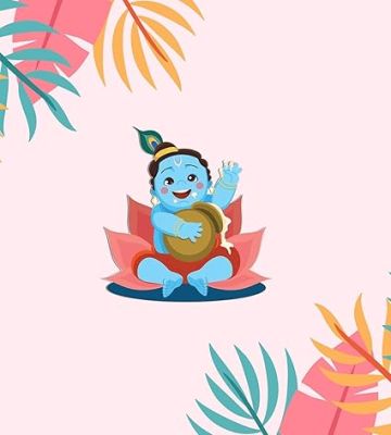 Lord Krishna Fridge Magnet for Refrigerator, Almirah , Home &Temple Decor Items