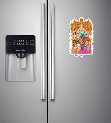 Mumbai Indian State Fridge Magnet Refrigerator, Home & Kitchen Decor Travel Souvenir Gift Items